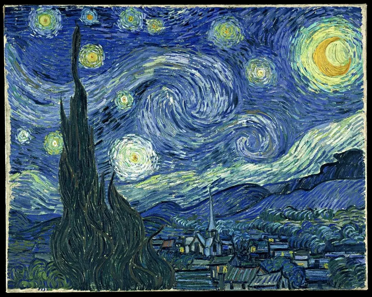 La Nuit étoilée, Vincent van Gogh, MoMA New York